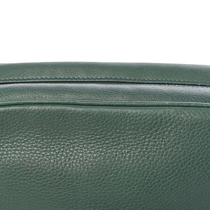 Gucci Pebbled Calfskin Small Soho Disco Bag Emerald Green 9 of 17