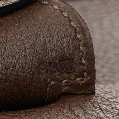 Hermes Taurillon Clemence Evelyne III GM Chocolate 7 of 11