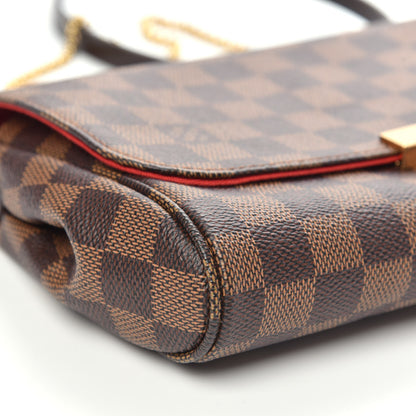 Louis Vuitton Damier Ebene Favorite MM 8 of 10