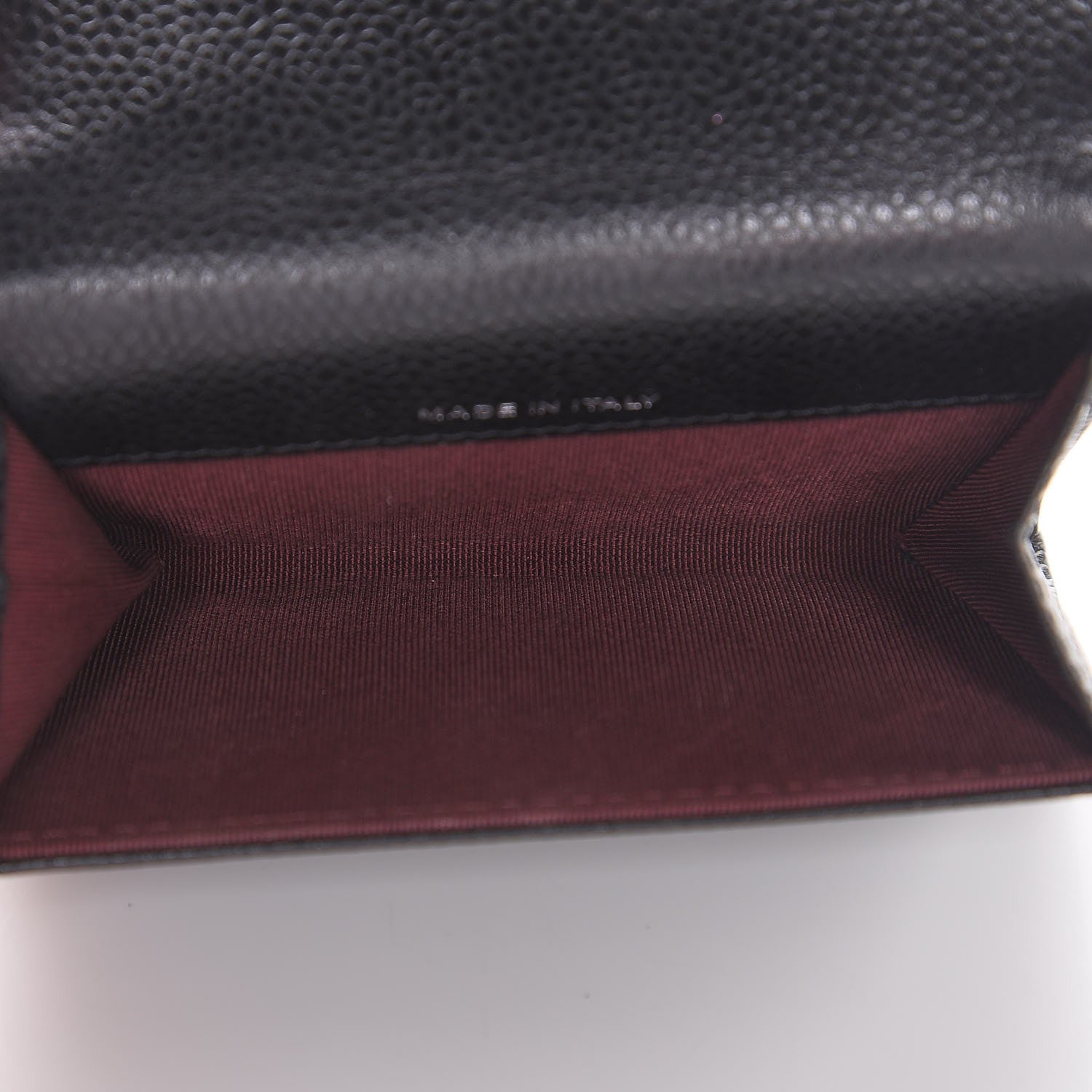 Chanel Caviar Quilted Flap Card Holder Black 5 of 9