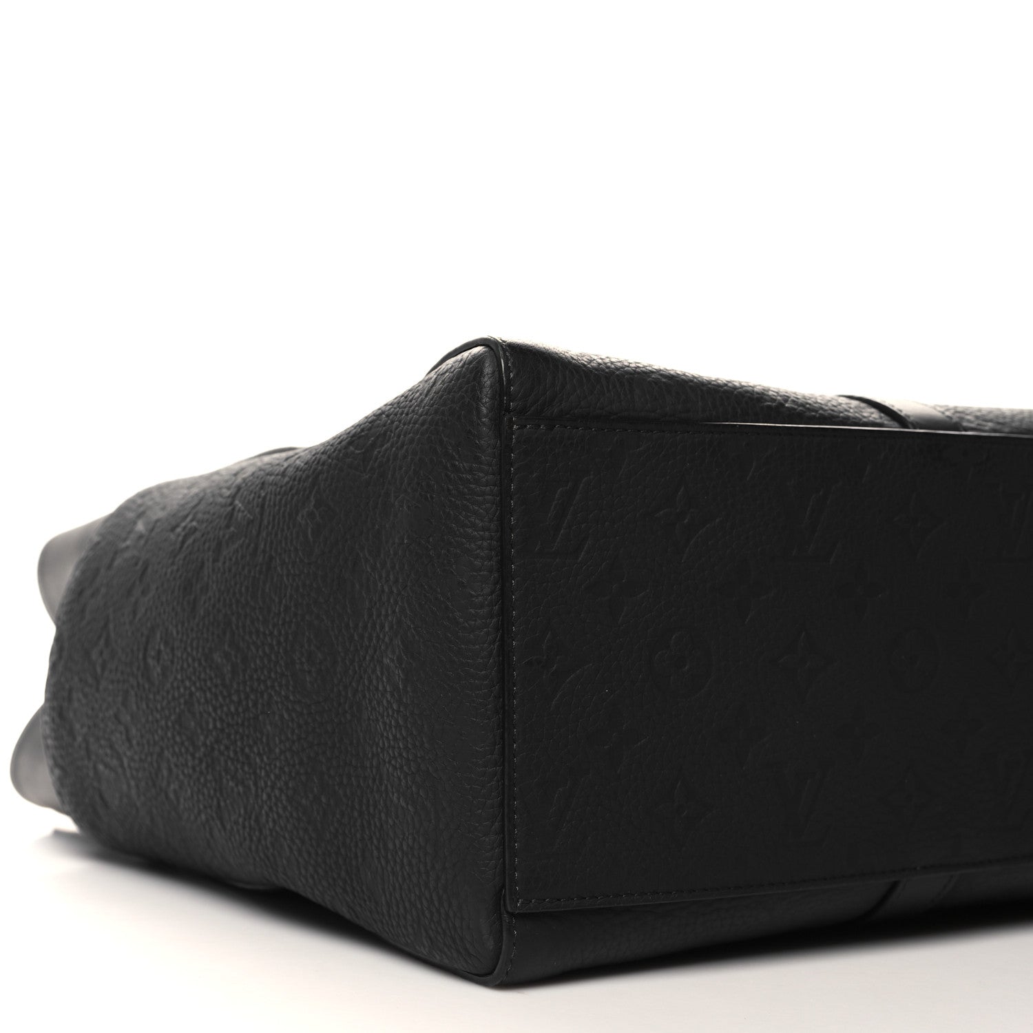 Louis Vuitton Taurillon Monogram Sac Plat 24H Black 8 of 10