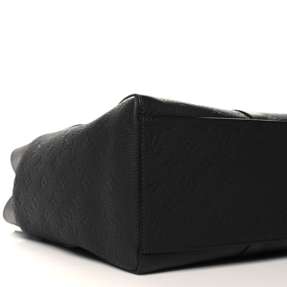 Louis Vuitton Taurillon Monogram Sac Plat 24H Black 8 of 10