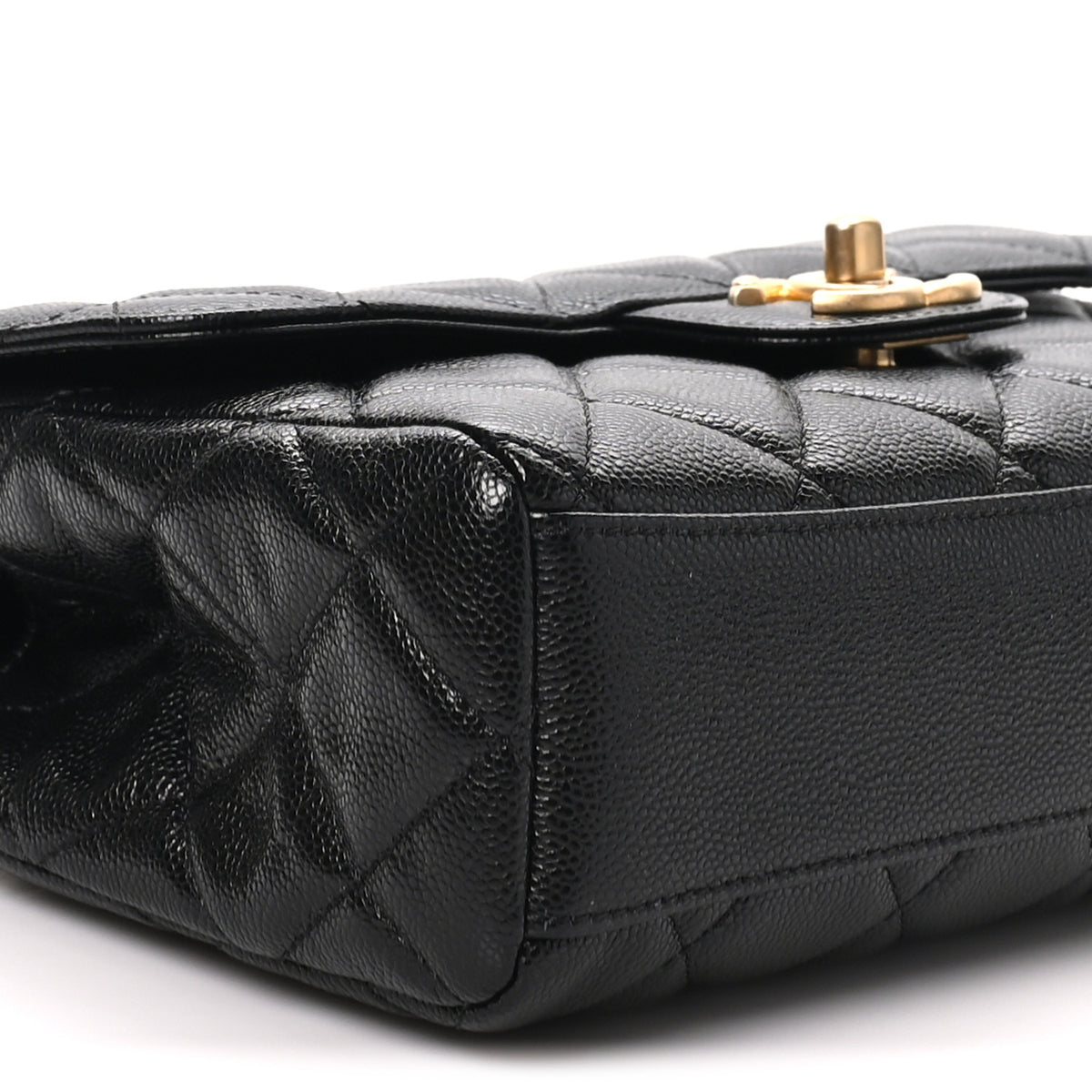 Chanel Caviar Quilted Small Coco First Flap Black 9 of 11
