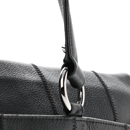 Chanel Caviar Square Stitched Large Tote Black 12 of 13