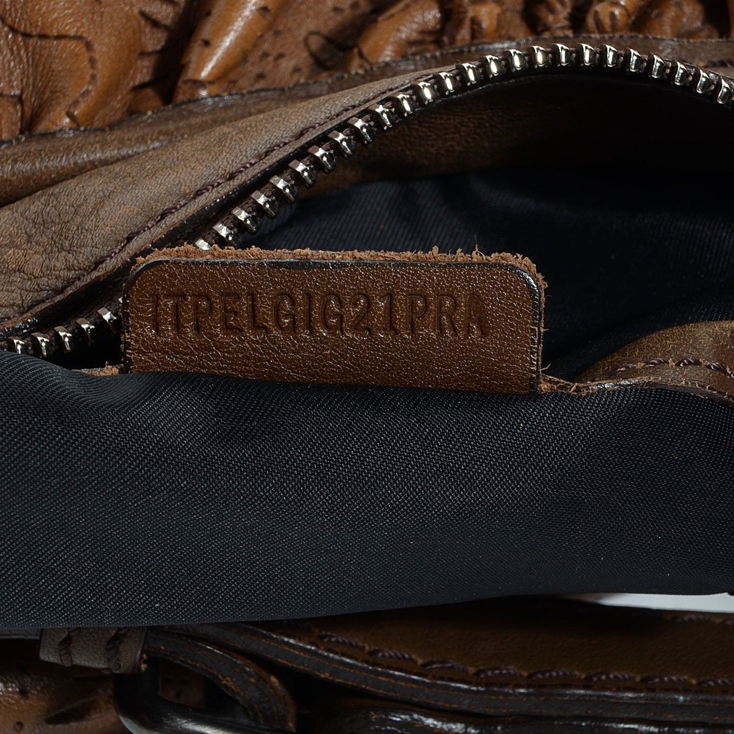 Lace Leather Avondale Hobo Degrade Brown