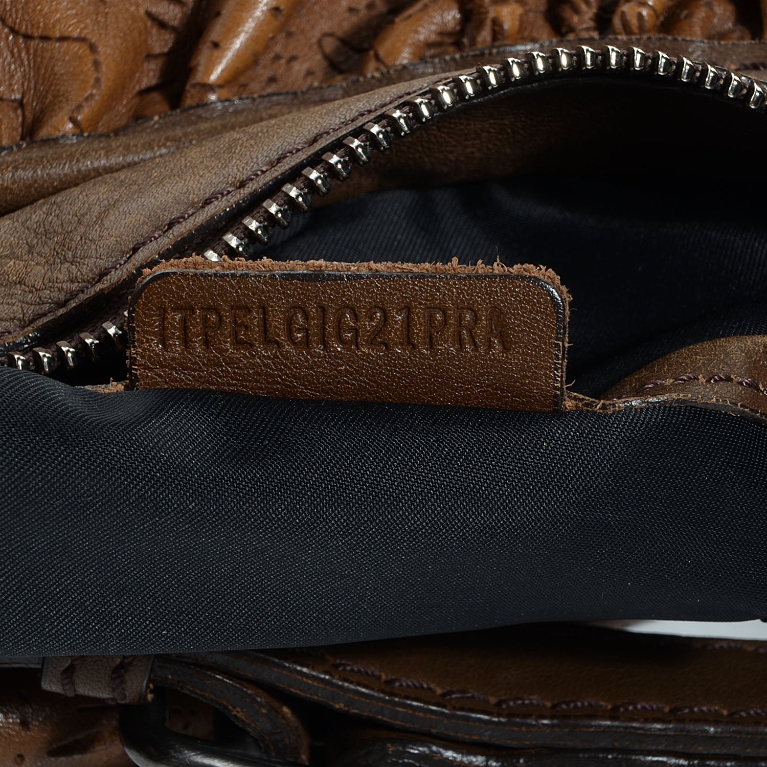 Burberry Lace Leather Avondale Hobo Degrade Brown 8 of 10
