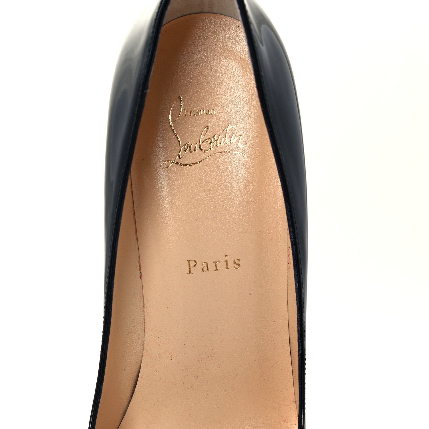 Christian Louboutin Patent Pigalle Follies 85 Pumps 40.5 Black 9 of 10