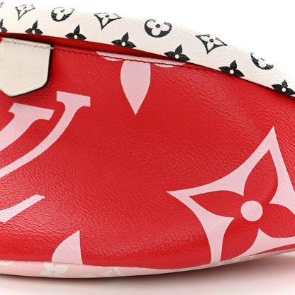 Louis Vuitton Monogram Giant Bumbag Rouge 9 of 9