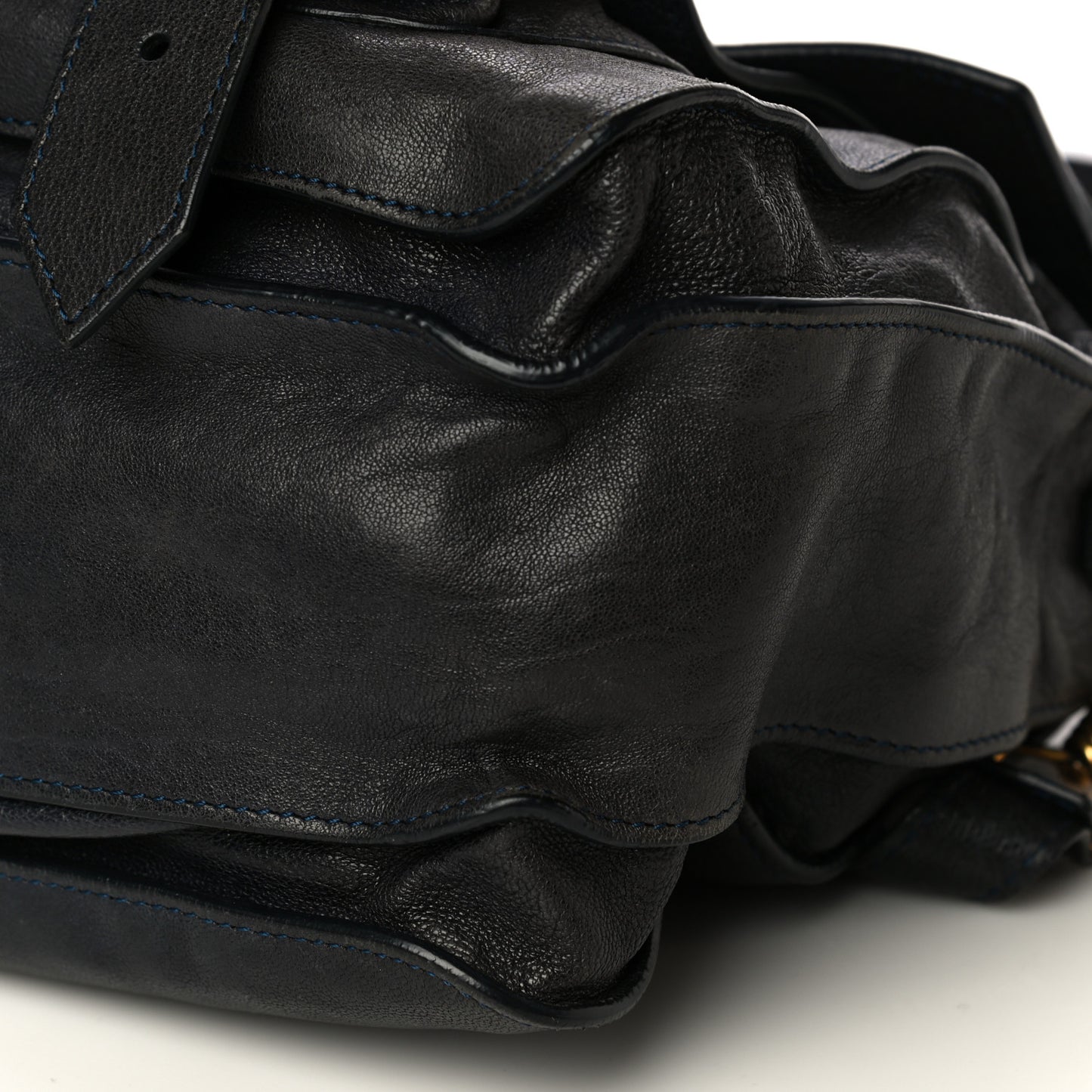 Lambskin Medium PS1 Satchel Midnight