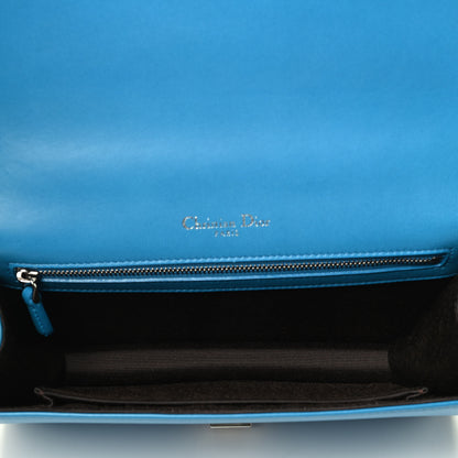 Christian Dior Grained Calfskin Medium Diorama Flap Bag Bleu De Minuit 4 of 4