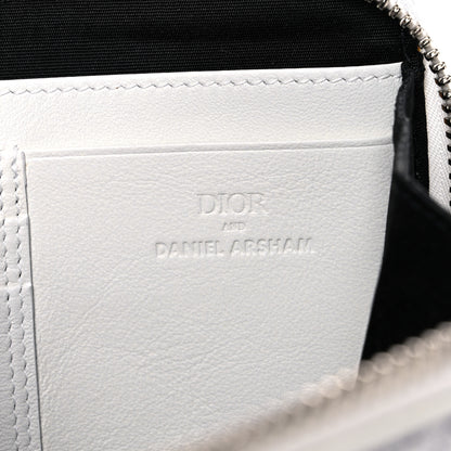 Christian Dior X DANIEL ARSHAM Grained Calfskin Newspaper Messenger White 6 of 10