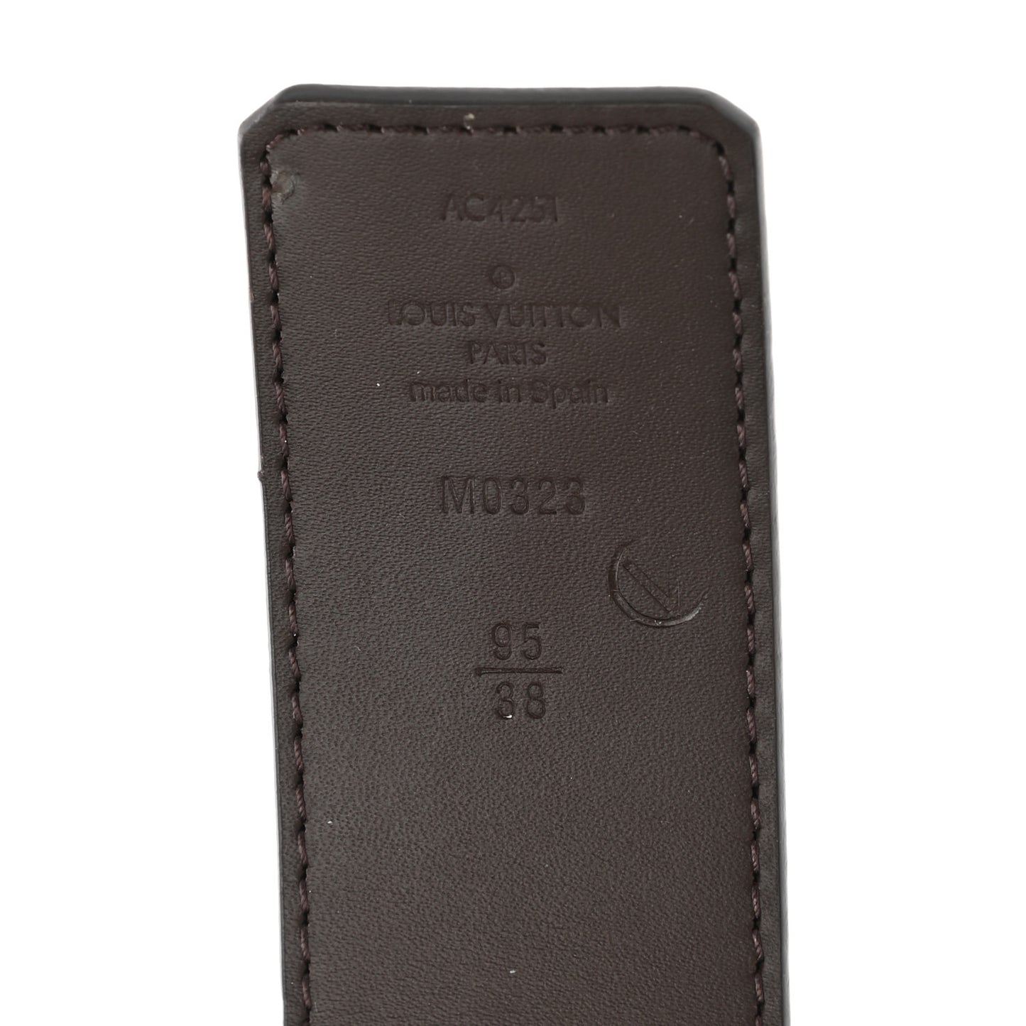 Monogram 40mm LV Initiales Belt 95 38