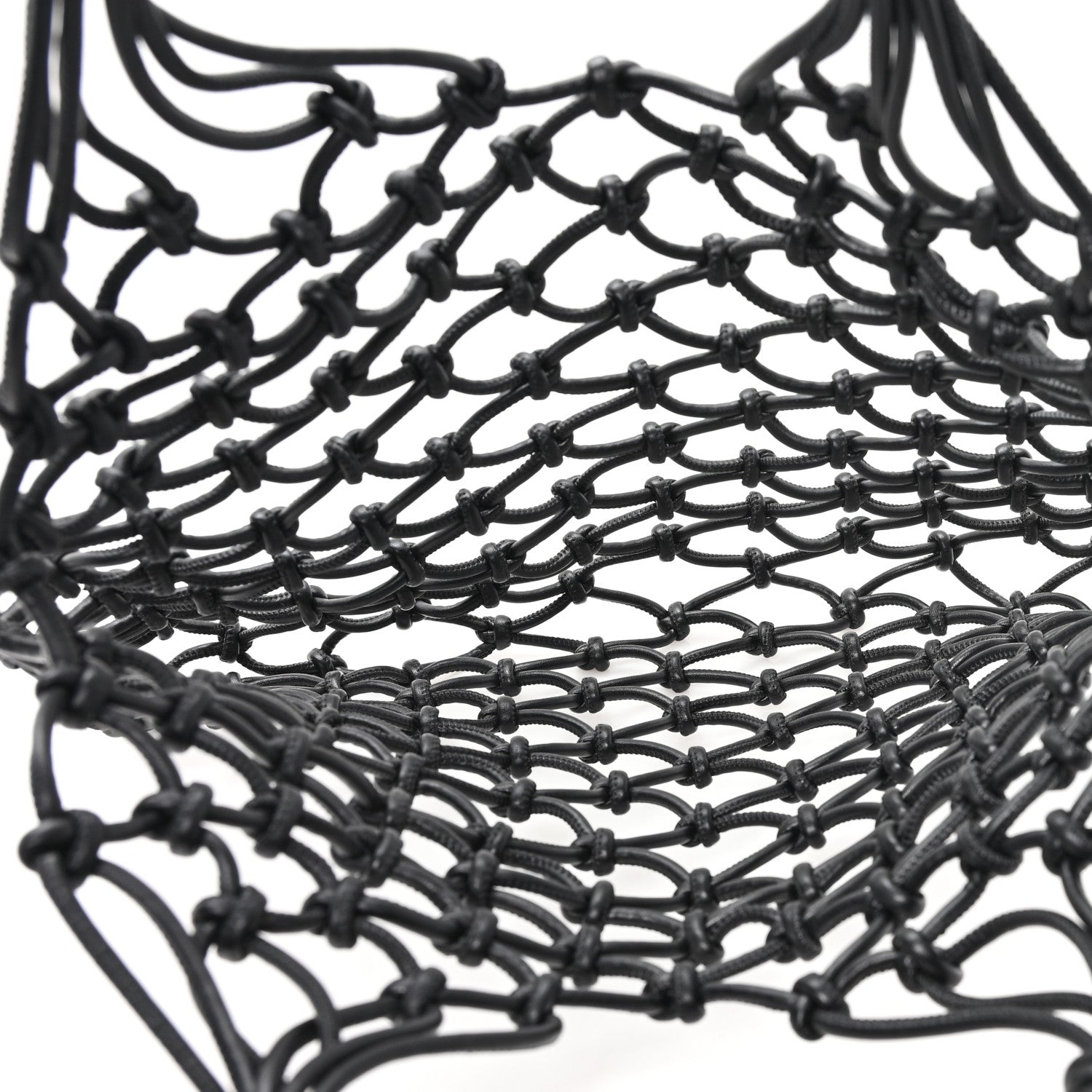Stella McCartney Alter Nappa Knotted Structure Tote Black 5 of 8
