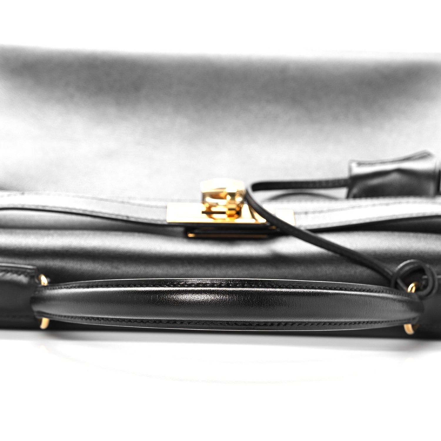 Hermes Gulliver Kelly Retourne 32 Black 12 of 35