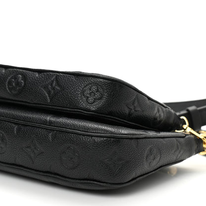 Louis Vuitton Empreinte Monogram Giant Multi Pochette Accessories Black 10 of 11