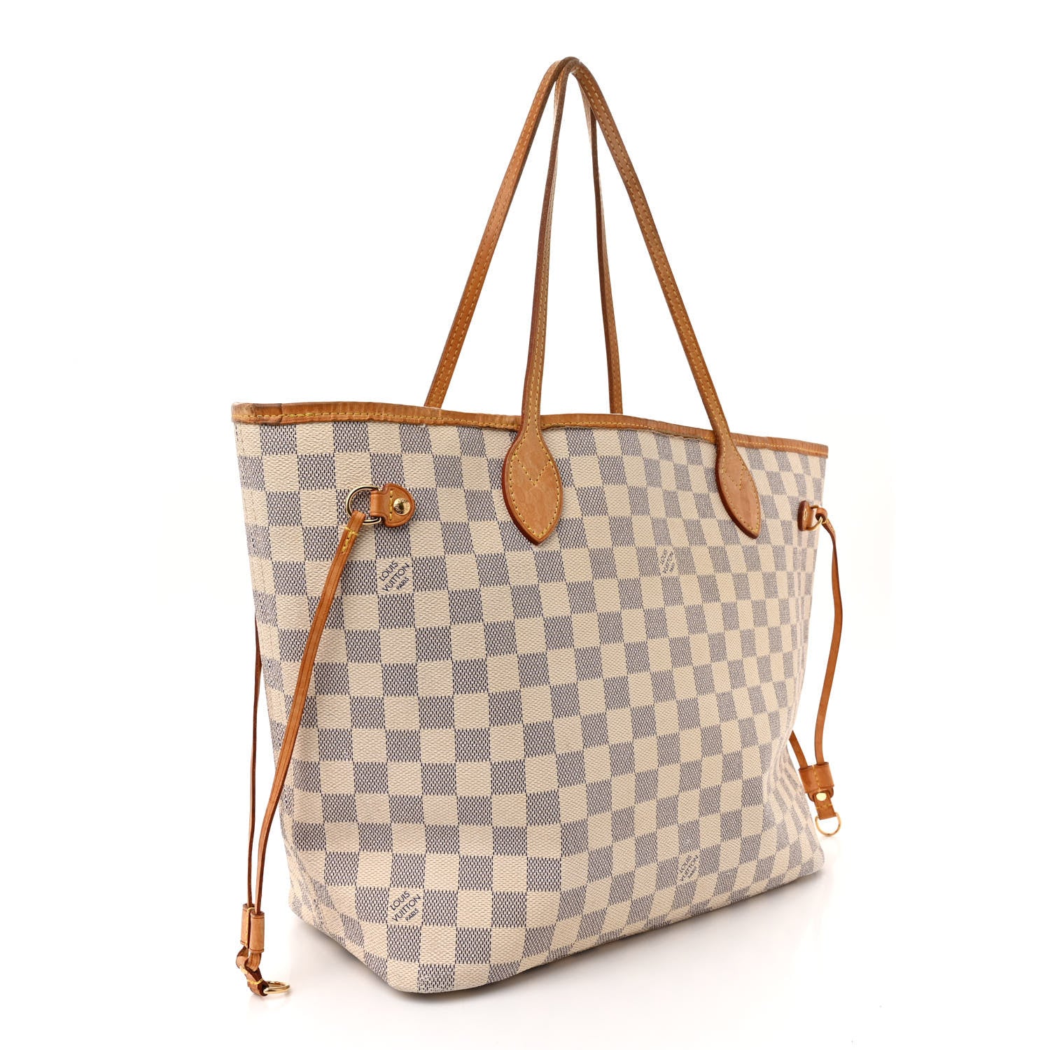 Louis Vuitton Damier Azur Neverfull MM 3 of 18
