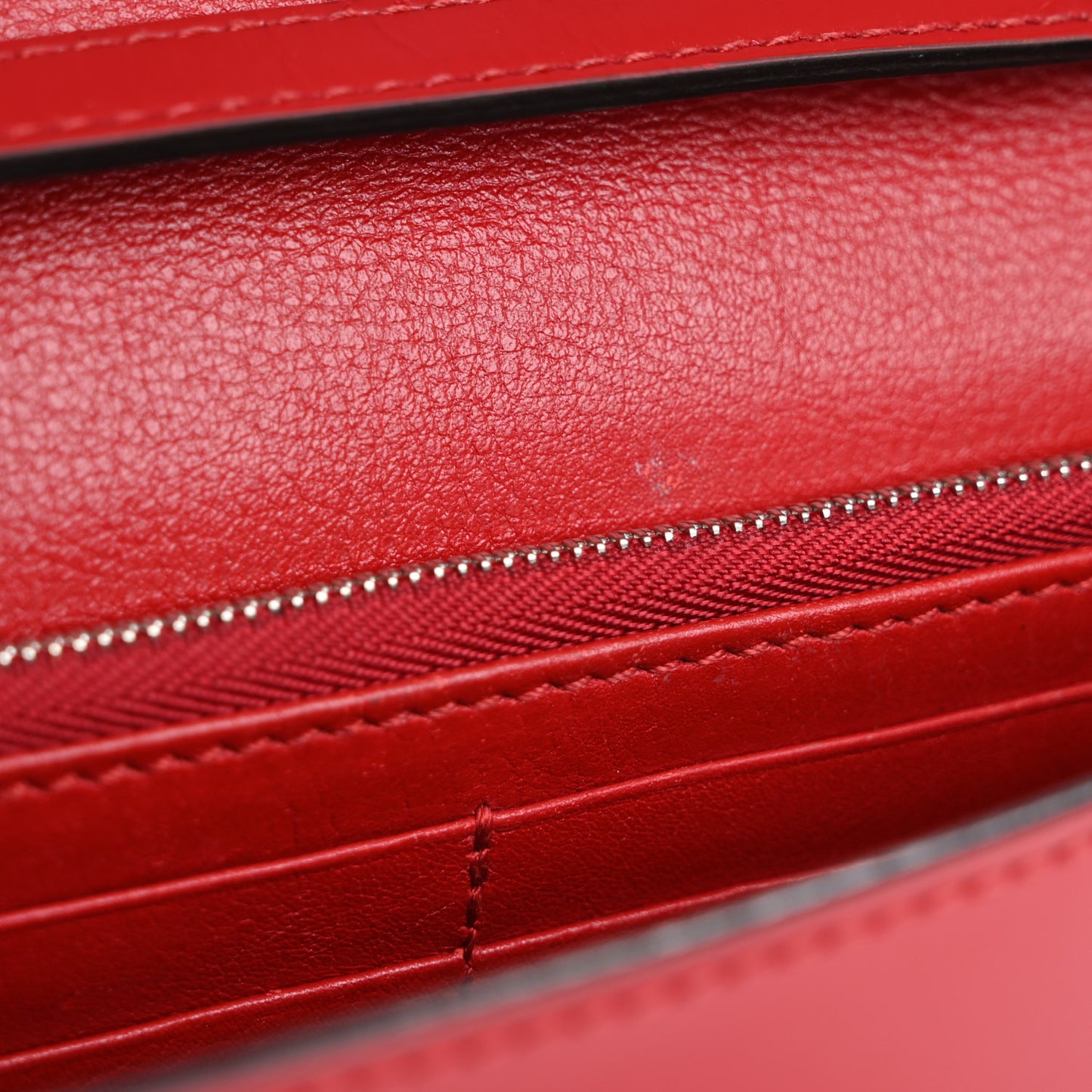 Shade Lux Calfskin Icon Wallet Hibiscus Red