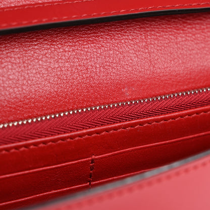 Gucci Shade Lux Calfskin Icon Wallet Hibiscus Red 11 of 17