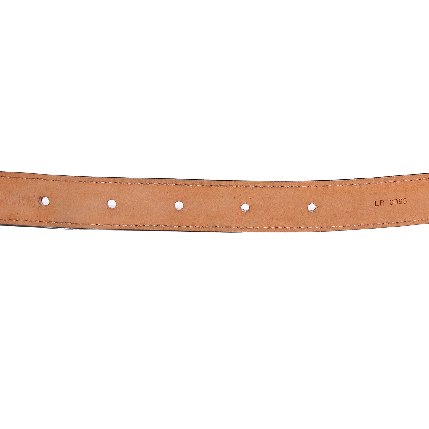 Monogram Belt Gold Buckle 80 32