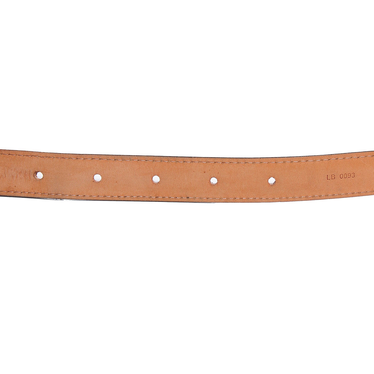 Louis Vuitton Monogram Belt Gold Buckle 80 32 3 of 5