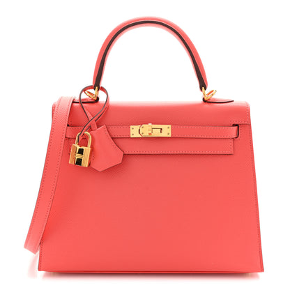 Hermes Epsom Kelly Sellier 25 Rose Jaipur 1 of 10