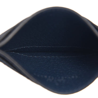 Gucci Textured Calfskin Ophidia Card Holder Blue Agata 4 of 6