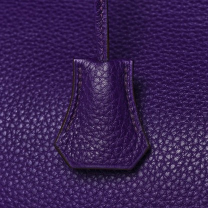 Hermes Togo Birkin 40 Iris 32 of 33