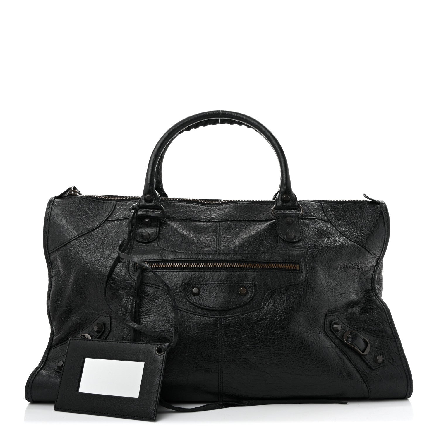 Balenciaga Agneau Classic Hardware Work Black 3 of 13