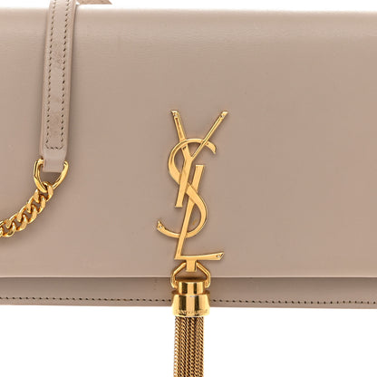 Saint Laurent Smooth Calfskin Classic Monogram Kate Tassel Chain Wallet 8 of 14
