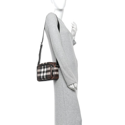 Burberry Canvas Check Paddy Messenger  Birch Brown 2 of 10