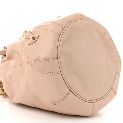 Balenciaga Agneau Giant 12 Gold Hardware Mini Pompon Rose Aubepine Rose Light 10 of 13