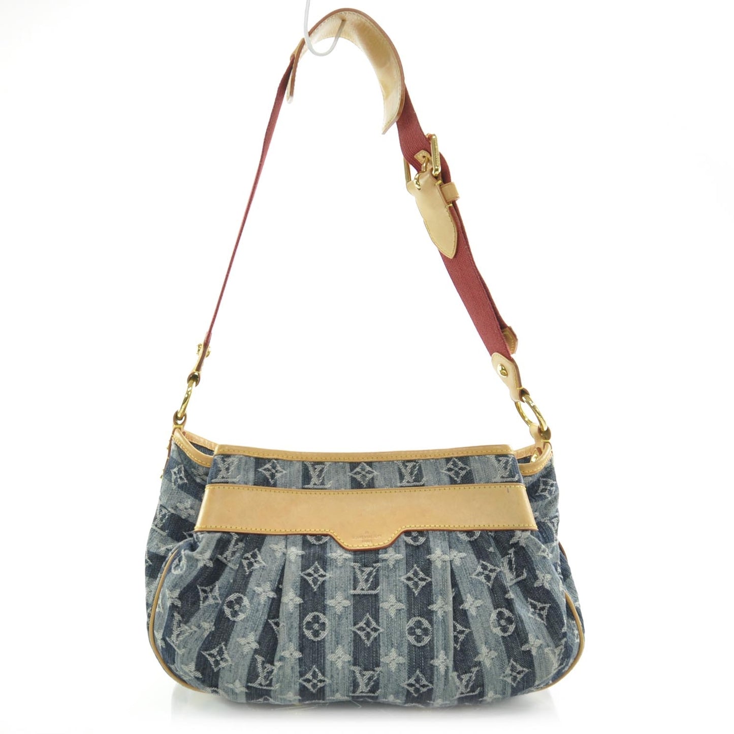 Denim Raye Porte Epaule MM