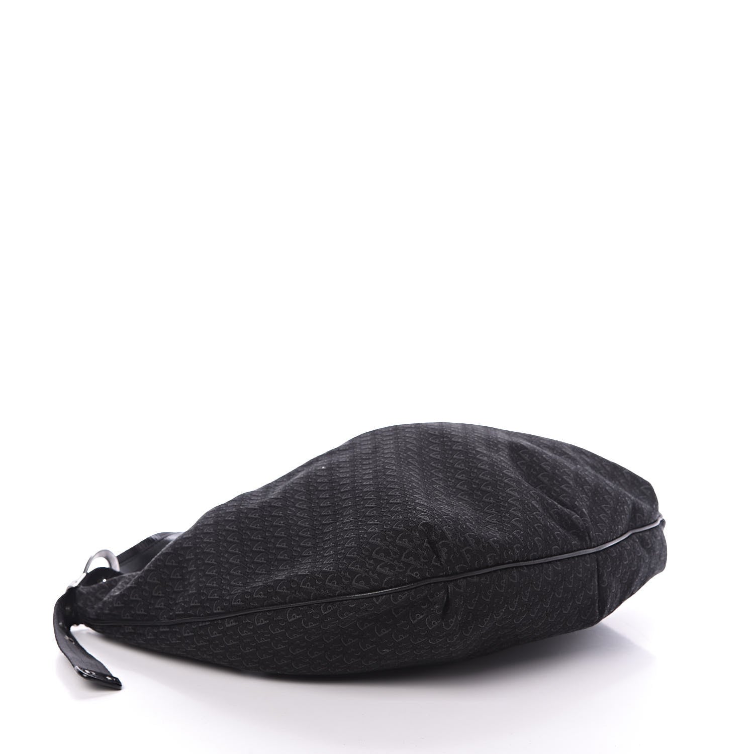 Christian Dior Monogram Buckle Hobo Black 4 of 8