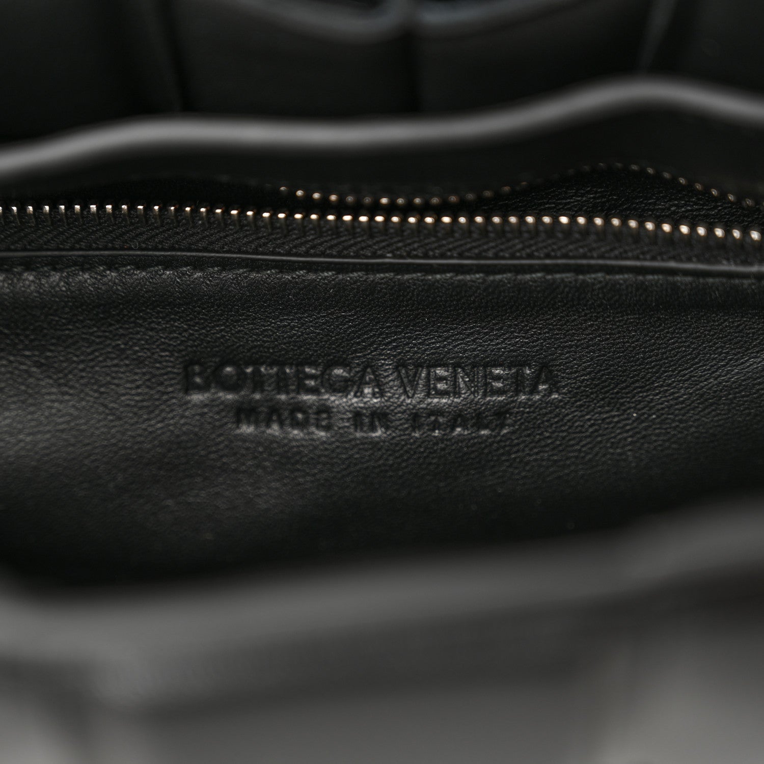 Bottega Veneta Lambskin Maxi Intreccio Padded Chain Cassette Crossbody Bag Black 6 of 12
