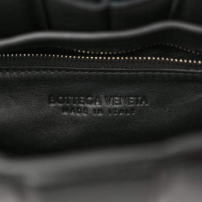 Bottega Veneta Lambskin Maxi Intreccio Padded Chain Cassette Crossbody Bag Black 6 of 12