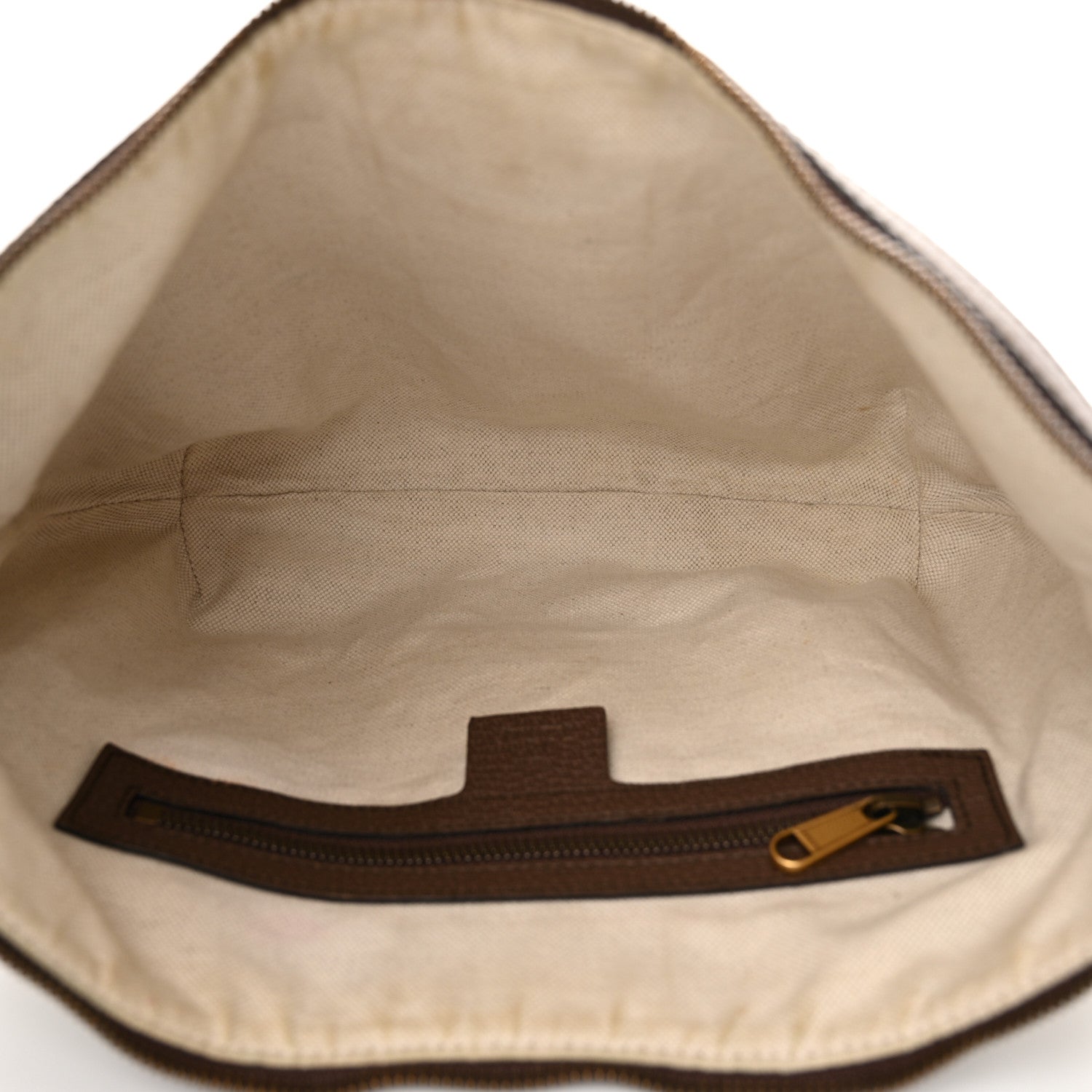 Gucci GG Supreme Monogram Web Small Ophidia Half Moon Hobo Brown 5 of 15