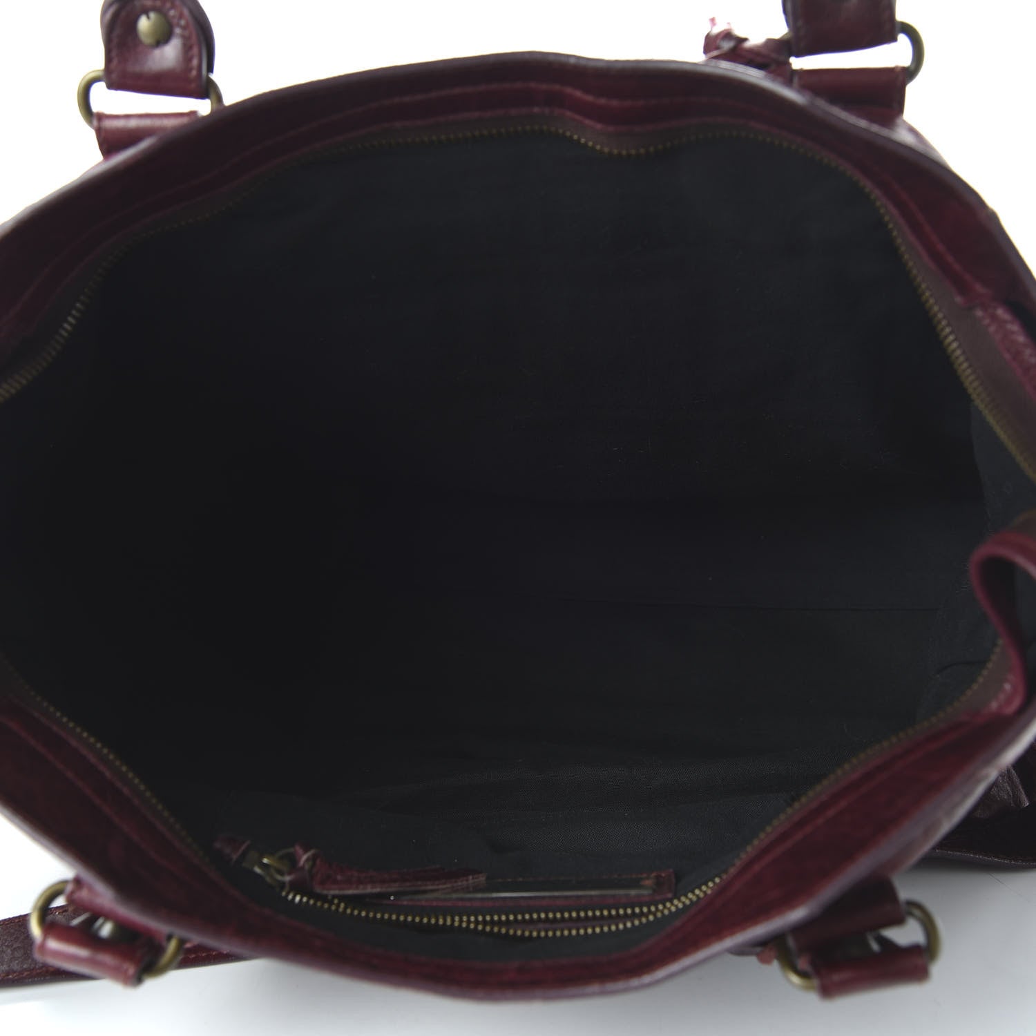 Balenciaga Agneau Classic Hardware City Bordeaux 6 of 11