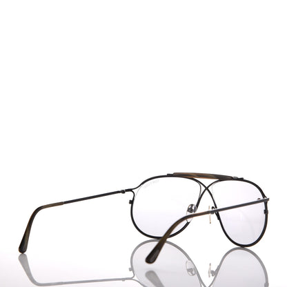 Tom Ford Tom N.6 Private Collection Aviator Sunglasses Black 4 of 7