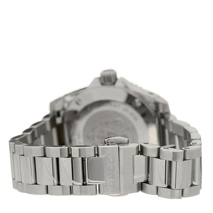 Gucci Stainless Steel 32mm Dive Quartz Watch White 3 of 5
