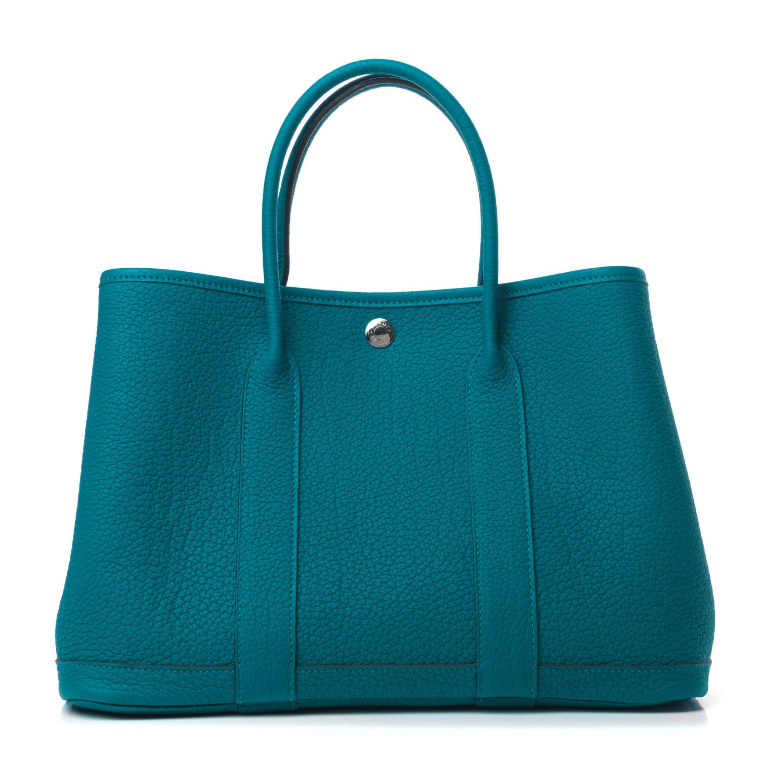 Hermes Negonda Garden Party Tote 30 TPM Vert Bosphore 1 of 9