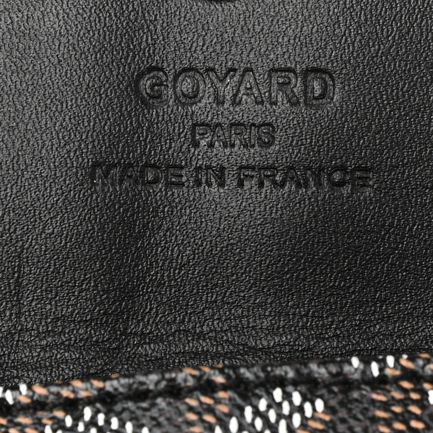 Goyard Goyardine Pouch Black 6 of 7