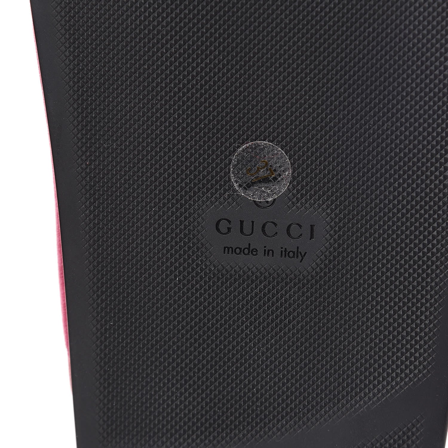Gucci Softy Velvet Malaga Kid Womens Horsebit River Slippers 37 Light Raspberry Rose 6 of 10