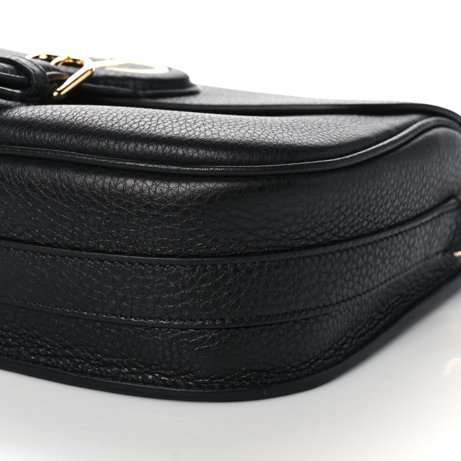 Christian Dior Grained Calfskin Medium Bobby Flap Black 8 of 10