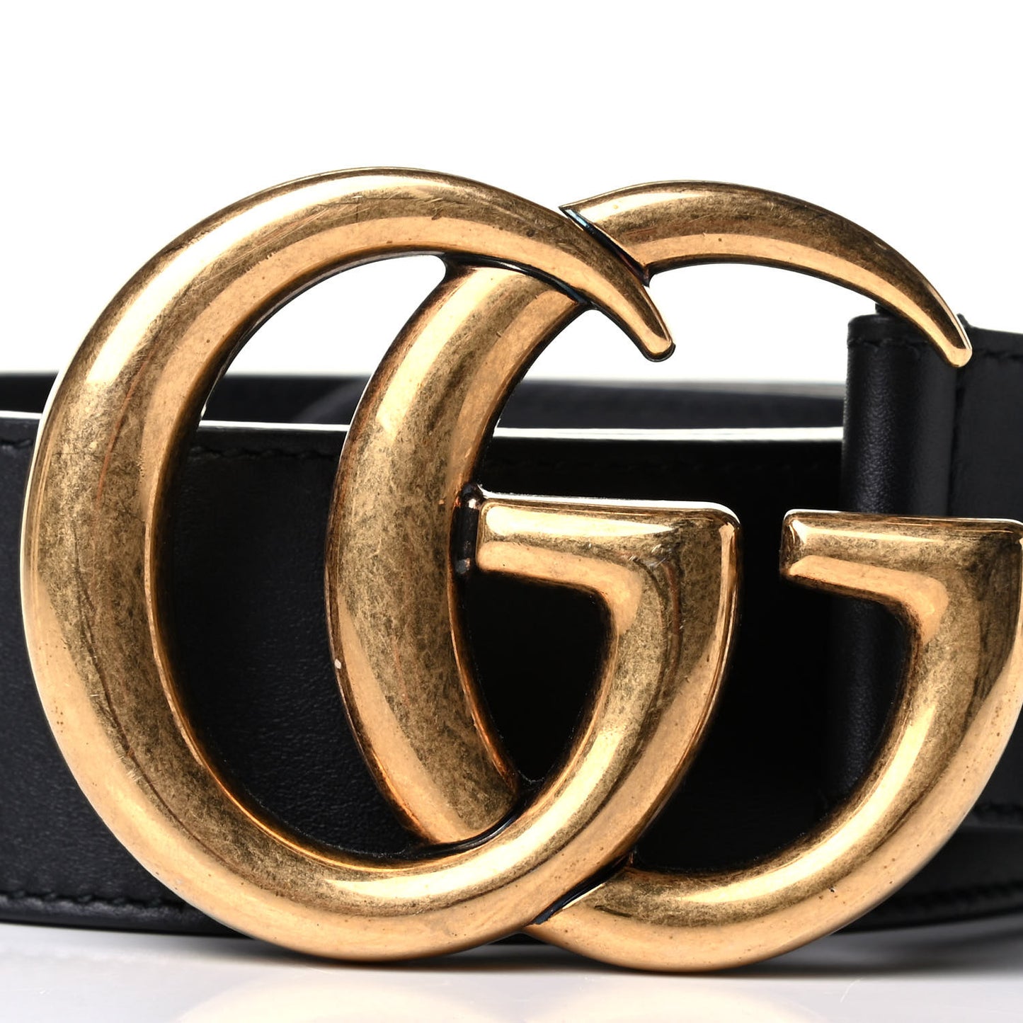Calfskin Double G 40mm Belt 80 32 Black