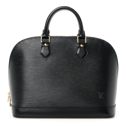 Louis Vuitton Epi Alma PM  Black 1 of 12
