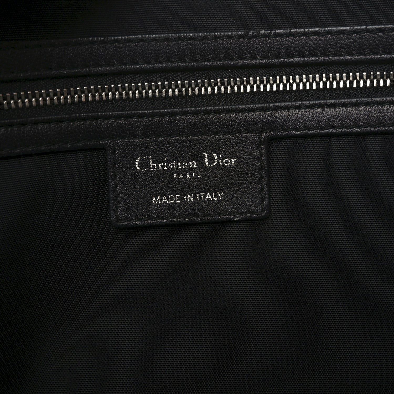 Christian Dior Lambskin Cannage Large Dior Soft Shopping Tote Black 6 of 10