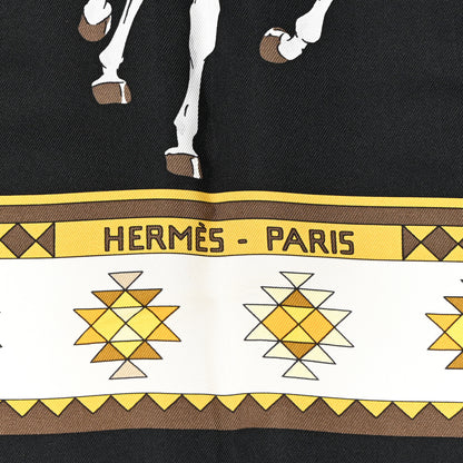 Hermes Silk Les Chevaux Qataris Scarf 90 2 of 6
