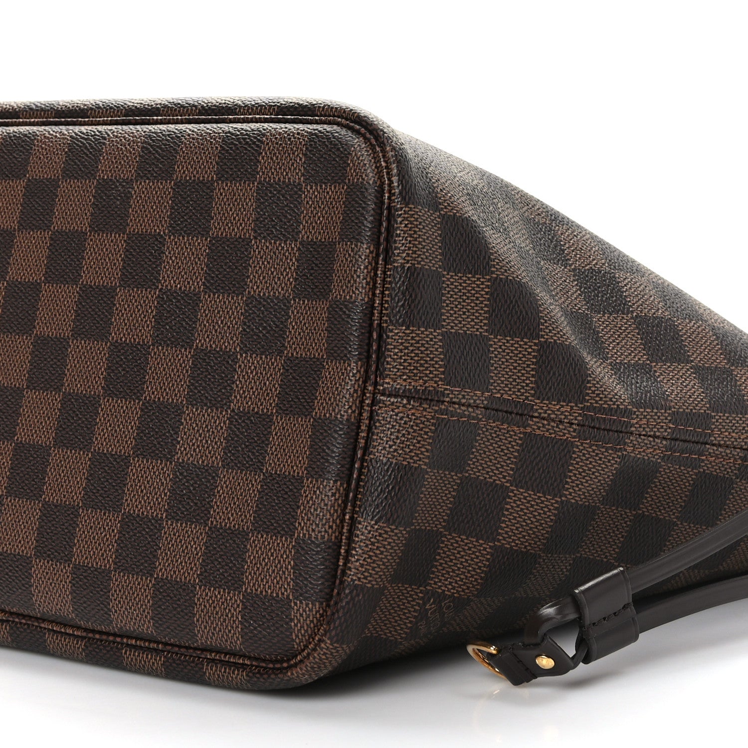 Louis Vuitton Damier Ebene Neo Neverfull MM Rose Ballerine 9 of 9