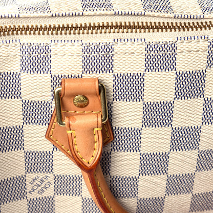 Louis Vuitton Damier Azur Speedy 30 12 of 13