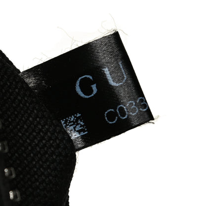 Gucci Soft GG Supreme Monogram Web Belt Bag Black Grey 11 of 12